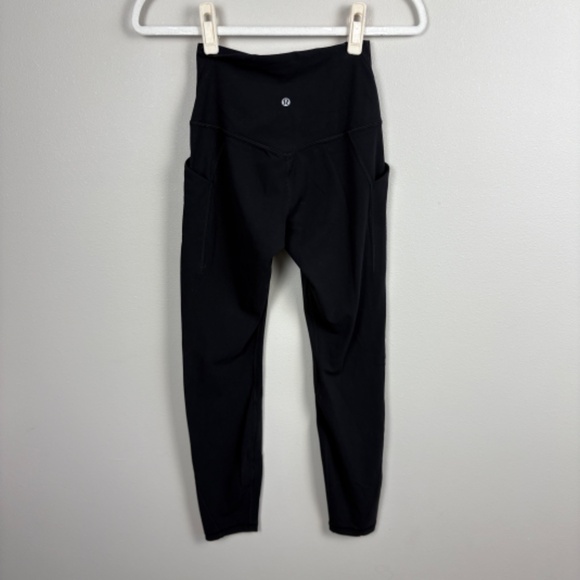 Lululemon Black Align High-Rise Pant with Pockets 25" - Size 4 - Picture 3 of 6